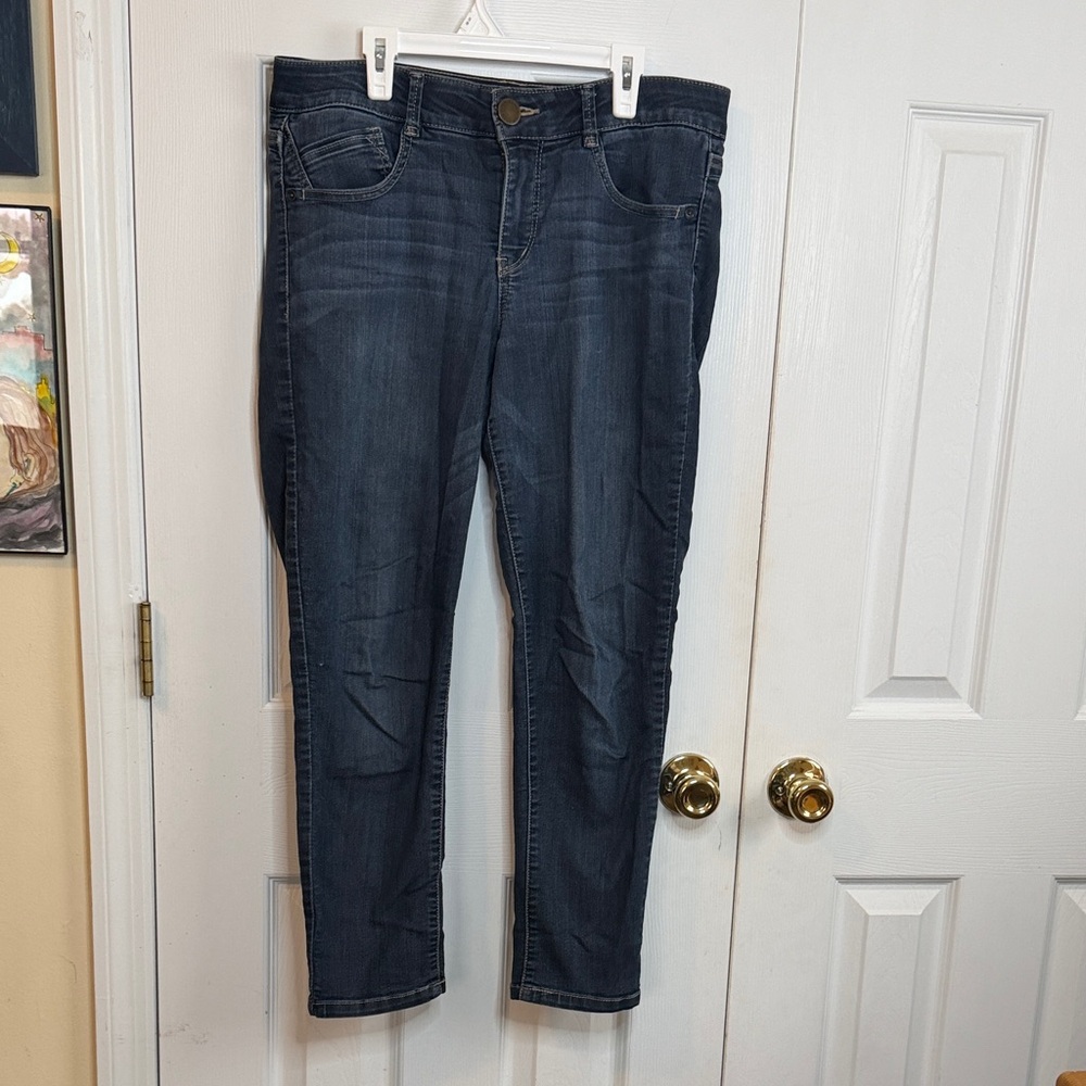 Wit & Wisdom Deep Indigo Ankle Jeans